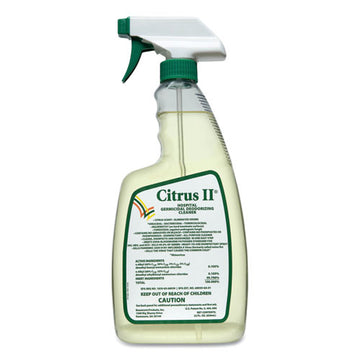Citrus II® Hospital Germicidal Deodorizing Cleaner, Citrus Scented, 22 Oz Spray Bottle, 12-carton freeshipping - TVN Wholesale